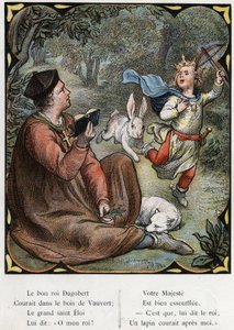 Illustrazione di Lorenz Frølich (1820-1908) per la canzone popolare 