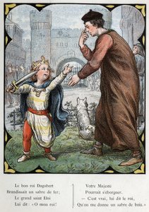 Illustrazione di Lorenz Frølich (1820-1908) per la canzone popolare 