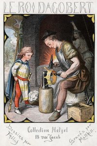 Illustrazione di Lorenz Frolich (1820-1908) per la canzone popolare 