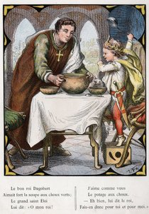 Illustrazione di Lorenz Frolich (1820-1908) per la canzone popolare 