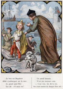 Illustrazione di Lorenz Frolich (1820-1908) per la canzone popolare 