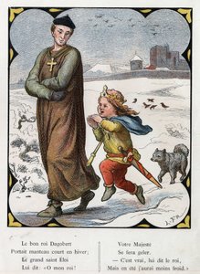 Illustrazione di Lorenz Frolich (1820-1908) per la canzone popolare 