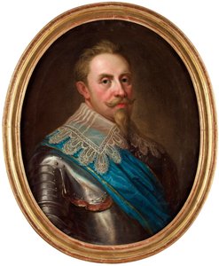 Ritratto di Gustavo II Adolfo di Svezia (detto il Grande o il leone del Nord)