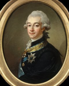 Ritratto di Hans Axel, Conte di Fersen (1755 - 1810) Maresciallo di Svezia