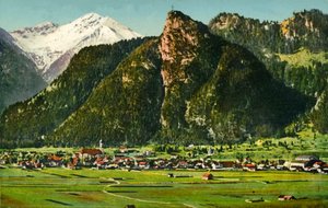 Oberammergau, Baviera, Germania c. 1922