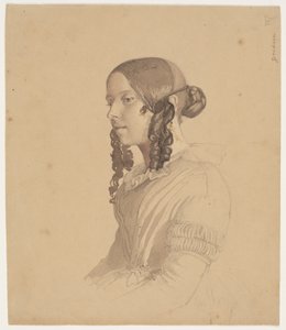 Ritratto di donna (Helene v. Germadt) da Lorenz Frølich