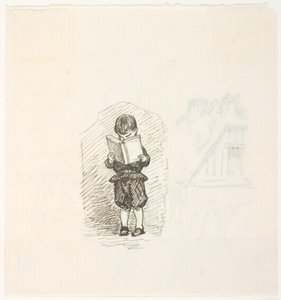 Ragazzo che legge un libro da Lorenz Frølich