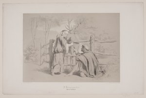 Nel Palazzo Reale, pag. 65, illustrazione per "La fuga del cervo" di Christian Winther