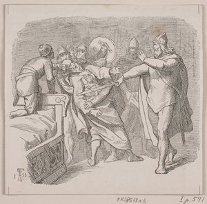 Illustrazione per "Mellemriget og opløsningstilstanden" da Lorenz Frølich