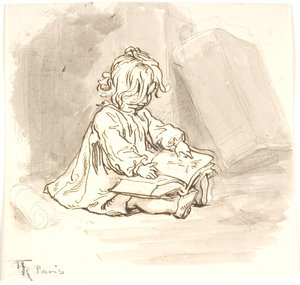 Lili che legge da Lorenz Frølich