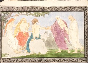 Scene mitologiche e schizzi da Lorenz Frølich