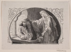 Sheiken e sua figlia di Valdemar Thisted da Lorenz Frølich