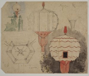Schizzo per colombaia da Lorenz Frølich