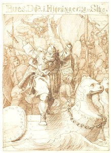 La morte di Bue da Lorenz Frølich