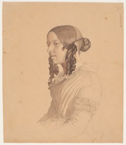 Ritratto di donna (Helene v. Germadt) da Lorenz Frølich