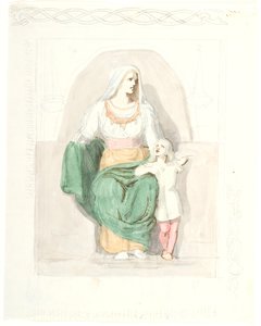 Frigga con Gersimi da Lorenz Frølich