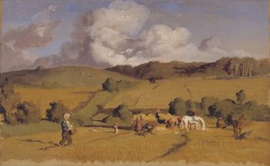 Paesaggio vicino a Holmstrup, Zelanda da Lorenz Frølich
