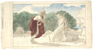 Othar e Gyrithe da Lorenz Frølich