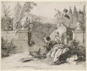 Rinaldo e Armida da Lorenzo Baldissera Tiepolo