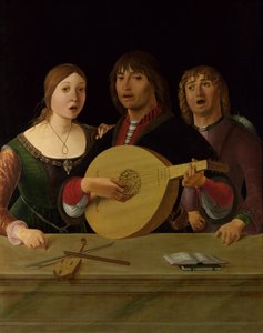 Un concerto, c. 1490