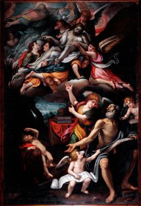 San Girolamo che guarda la Santissima Trinità da Lorenzo Franchi