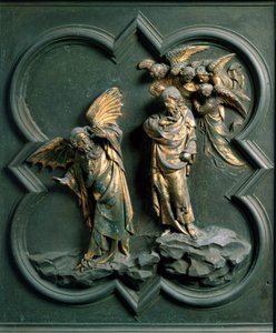 Porta Nord (chiamata Porta della Croce, a nord), dettaglio esterno: 