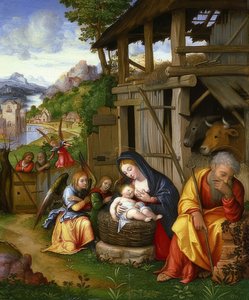 Nascita di Cristo da Lorenzo Leonbruno