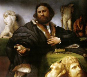 Andrea Odoni (1488-1545) da Lorenzo Lotto