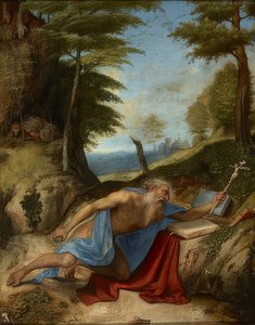 San Girolamo penitente. Circa 1513 da Lorenzo Lotto