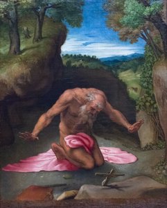 San Girolamo penitente da Lorenzo Lotto