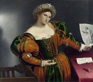 Ritratto di una veneziana come Lucrezia