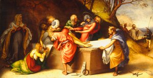 La sepoltura di Cristo da Lorenzo Lotto