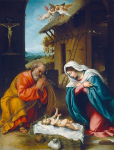 La Natività da Lorenzo Lotto
