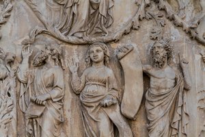 Profeti (dettaglio) da Lorenzo Maitani
