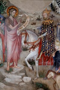 Predicazione di San Giovanni Battista (dettaglio)