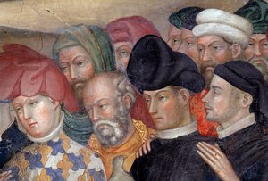 San Giovanni Battista battezza Gesù (dettaglio)