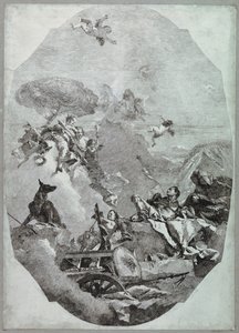 Il trionfo di Marte da Lorenzo Tiepolo