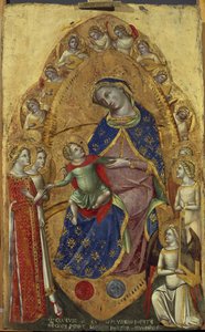 Il matrimonio mistico di Santa Caterina da Lorenzo Veneziano