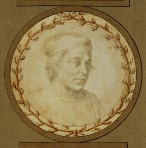 Busto di uomo con zucchetto ... da Lorenzo di Credi