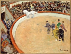 Francese: Le cirque Médrano, boulevard Rochechouard da Louis Abel Truchet