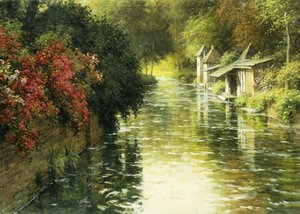 Paesaggio fluviale francese