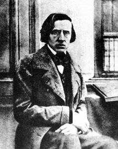 Frédéric Chopin, pianista e compositore polacco, 1849