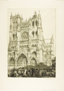 Cattedrale di Amiens da Louis Auguste Lepère