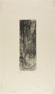 Pini cadenti da Louis Auguste Lepère