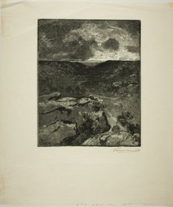 Valle del Franchard da Louis Auguste Lepère
