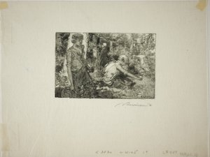 Raccolta del giglio di valle da Louis Auguste Lepère
