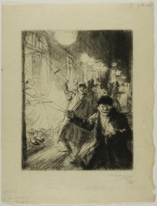 Le Nys, Amsterdam da Louis Auguste Lepère