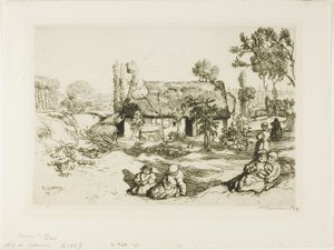 Nido dei poveri da Louis Auguste Lepère