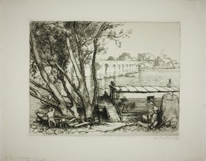 Poissy da Louis Auguste Lepère