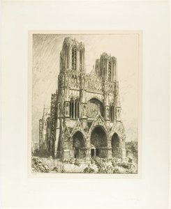 Cattedrale di Reims da Louis Auguste Lepère